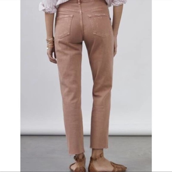 Anthropologie NWT  Pilcro The Vintage Straight Jeans Size 31 High Rise, $148 - Picture 5 of 16